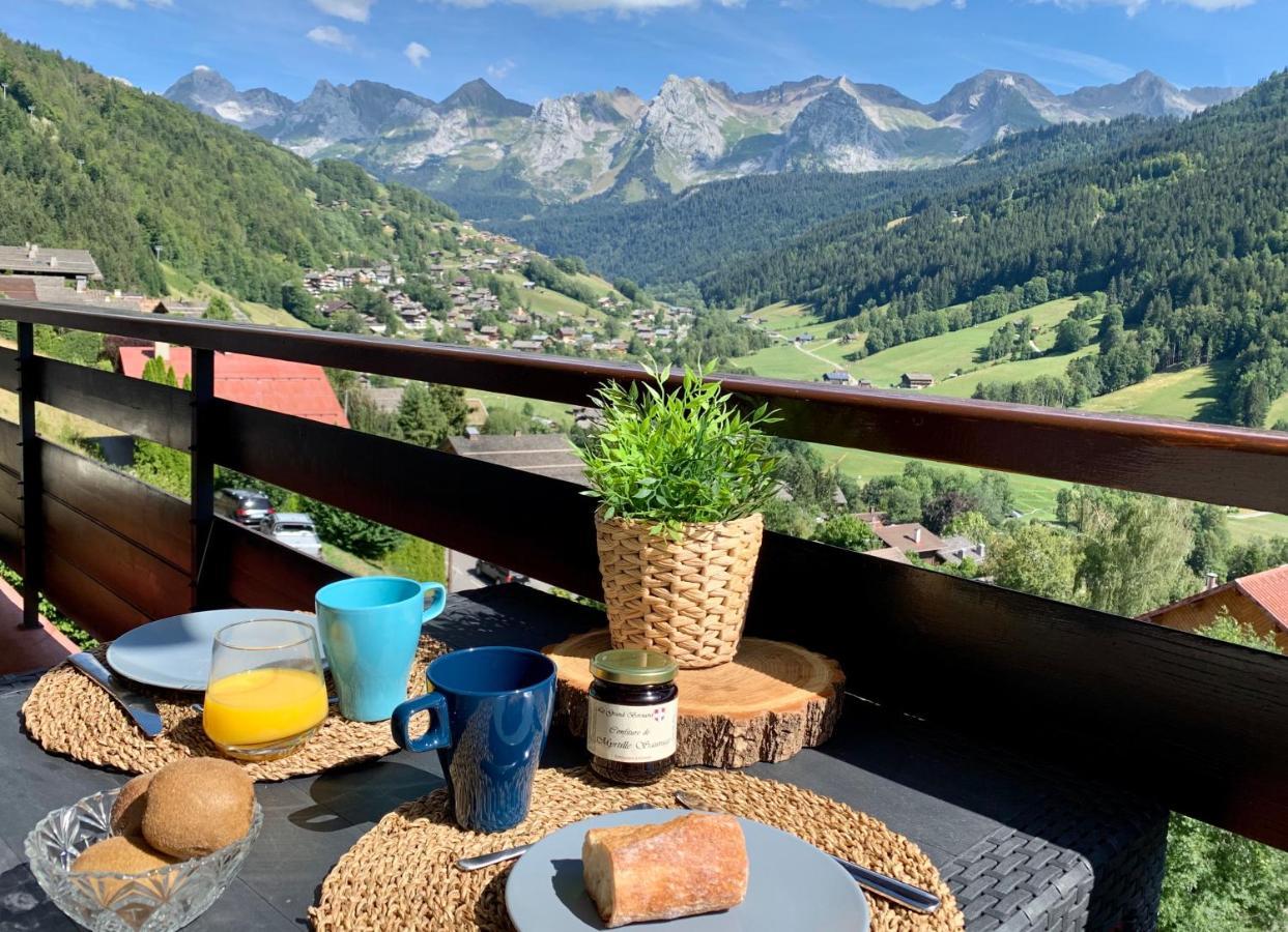 Bel Appartement Avec Vue Exceptionnelle Le Grand-Bornand Zewnętrze zdjęcie
