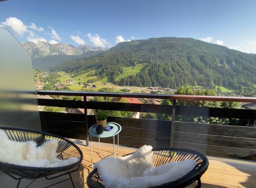 Bel Appartement Avec Vue Exceptionnelle Le Grand-Bornand Zewnętrze zdjęcie