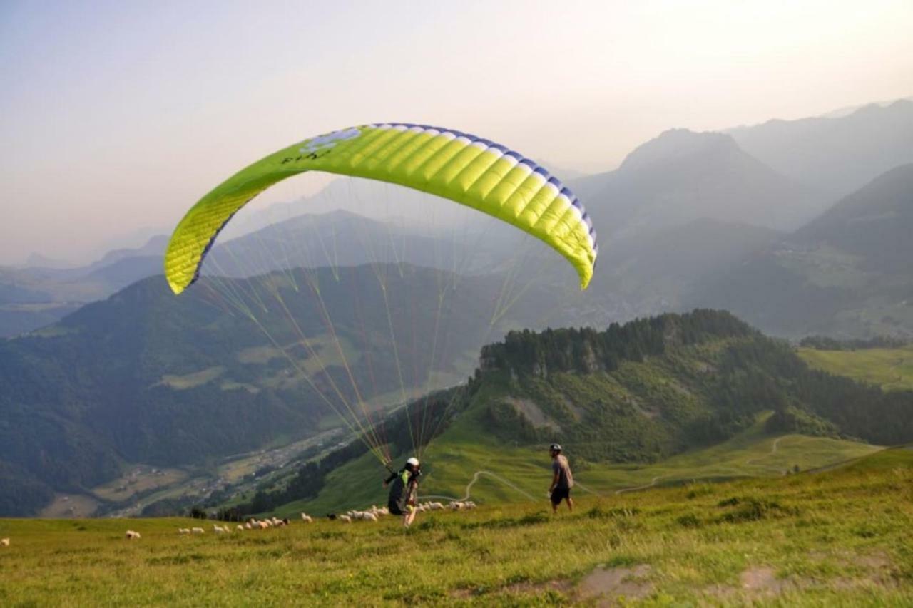 Bel Appartement Avec Vue Exceptionnelle Le Grand-Bornand Zewnętrze zdjęcie